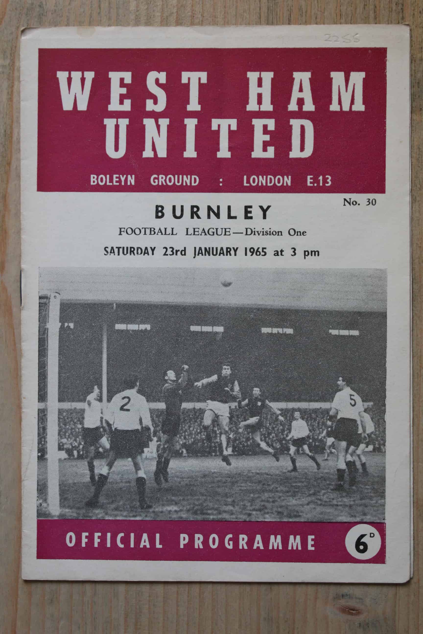 West Ham United FC v Burnley FC